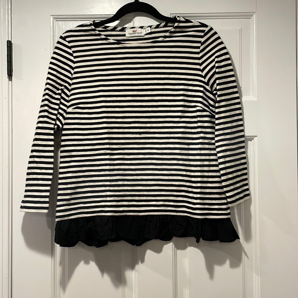 Vineyard Vines Peplum Sweater